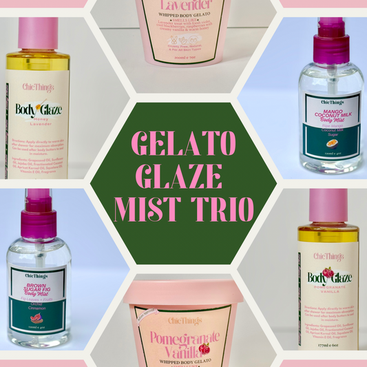 GELATO, GLAZE, & MIST TRIO