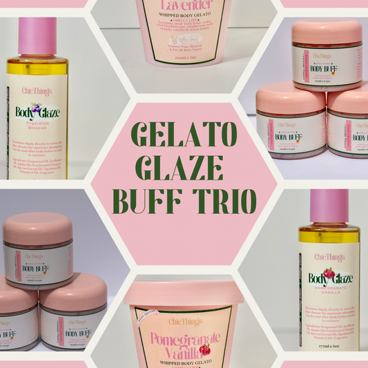 GELATO, GLAZE, & BUFF TRIO